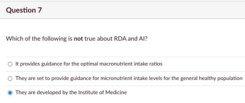 Question 3 All Of The Following Are True About Essential Nutrients Except O Carbohydrates Are An Essential Nutrient W 2