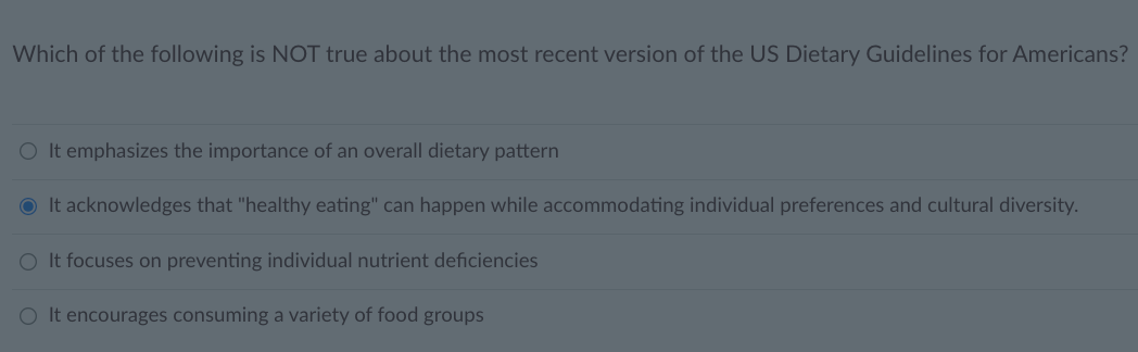 Question 3 All Of The Following Are True About Essential Nutrients Except O Carbohydrates Are An Essential Nutrient W 3