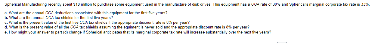 Spherical Manufacturing Recently Spent 18 Million To Purchase Some Equipment Used In The Manufacture Of Disk Drives Th 1