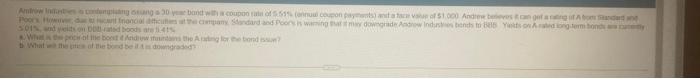 Andrew Incompleting Unga 30 Ya Bond Won A Coupon 515 Coupon Pays De 1000 Antwest Poor How To Continencial Diction Of The 3