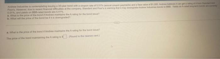 Andrew Incompleting Unga 30 Ya Bond Won A Coupon 515 Coupon Pays De 1000 Antwest Poor How To Continencial Diction Of The 9
