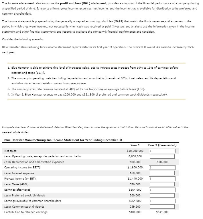 The Income Statement Also Known As The Profit And Loss P L Statement Provides A Snapshot Of The Financial Performanc 1