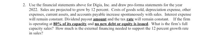 Digia Inc 2021 Income Statement In Millions Net Sales 2 395 000 Less Cost Of Goods Sold 1 495 000 Less Deprecia 2