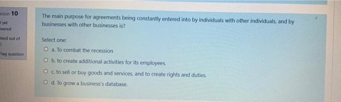 Tion 14 Select One Duty That Is Not The Duty Of The Seller Yet Vered Ked Out Of Flag Question Select One O A To Take 4