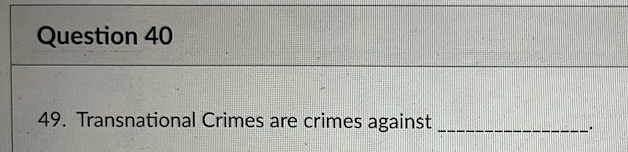 Crimes In The 50 Sex Trafficking And Trade Of Human Body Parts Are Classified As Contemporary World Question 40 49 2