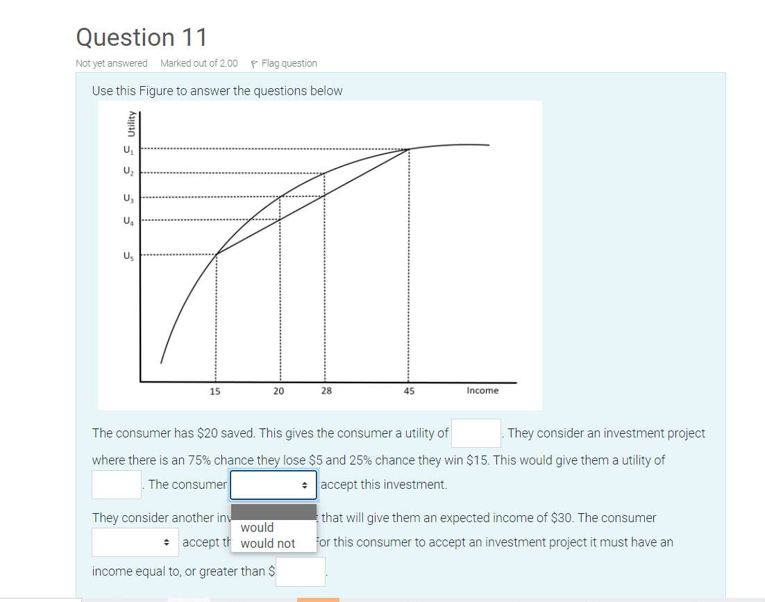 Question 11 Not Yet Answered Marked Out Of 2 00 P Flag Question Use This Figure To Answer The Questions Below U U U U U 1