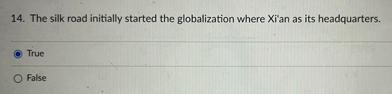 Answer If True Or False 3
