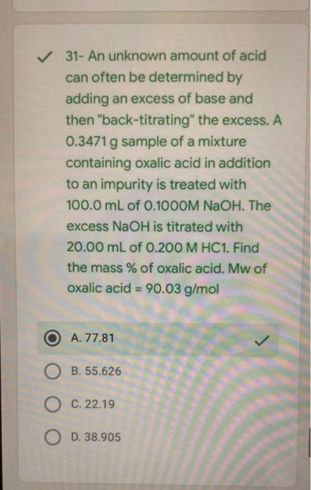 X 20 What Is The Dominant Form Of Aspartic Acid A Triprotic Acid H3a At A Ph Of 2 50 Pka1 1 990 Pka2 3 900 3