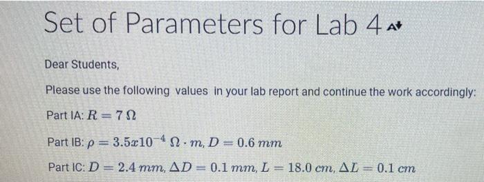 Procedure 1 Determining The Resistance Of A Pencil Lead The Ohm S Law Can Be Used To Find Electrical Properties Namel 10