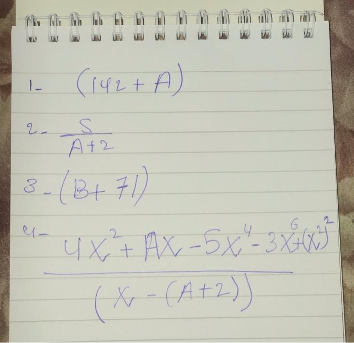 2 If You Know That The Length Of A Rectangular Agricultural Land Is Equal To 5 A 2 Feet Plus 7 Feet And Its Width Eq 1
