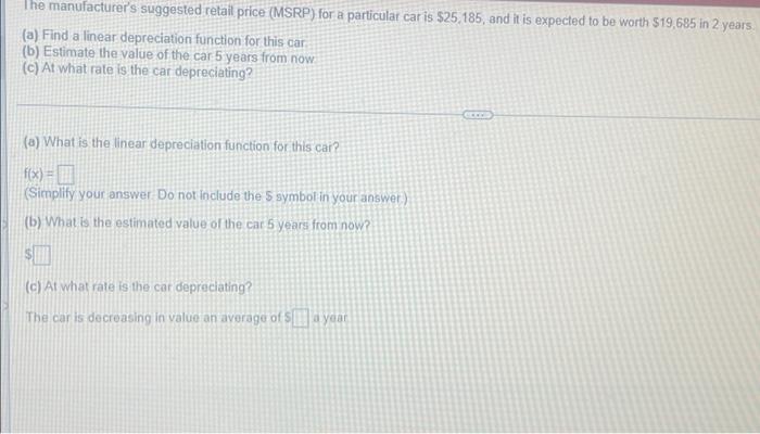Assume That The Situation Can Be Expressed As A Linear Cost Function Find The Cost Function Fixed Cost Is 200 70 Item 3