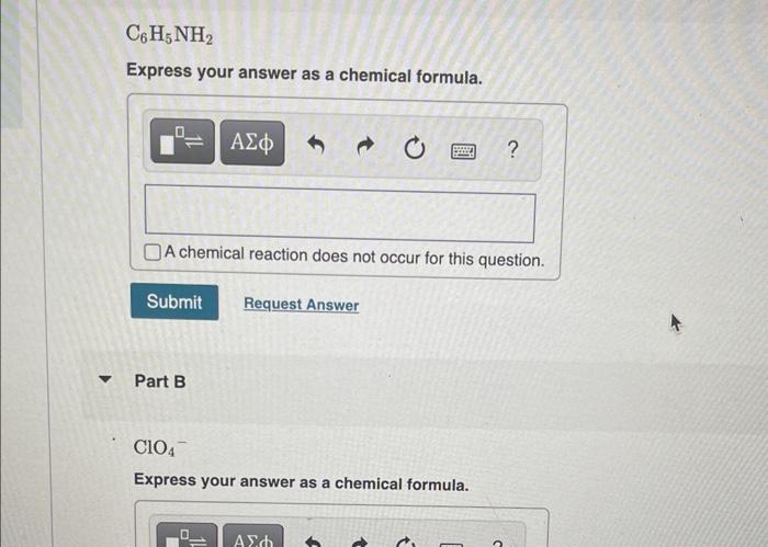 Write The Formula For The Conjugate Acid Of Each Of The Following Bases Ch5nh2 Express Your Answer As A Chemical For 2