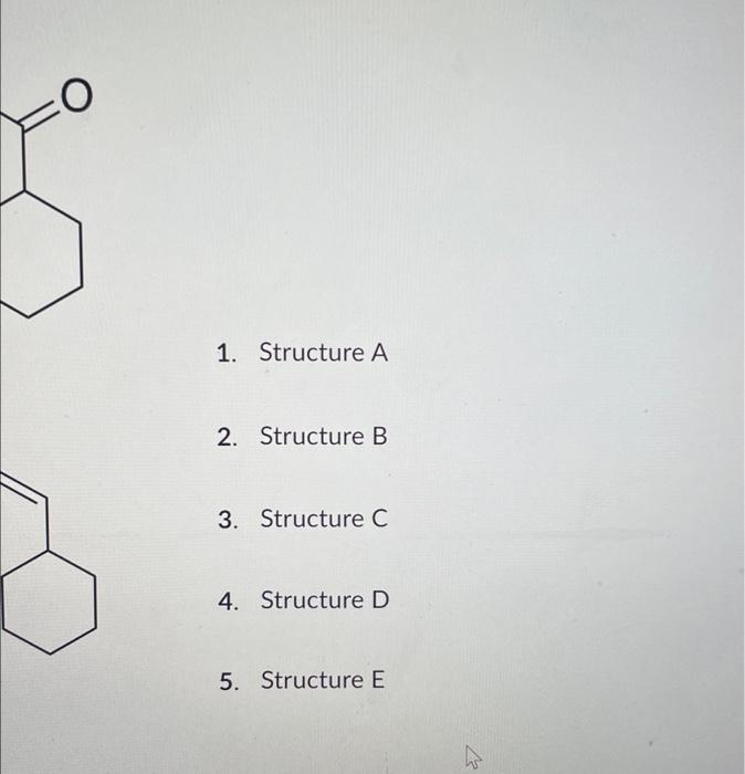 Imagine You Have A Mixture Of The Following Compounds Based On The Chemistry And Spectroscopy Clues Given Below Assign 4