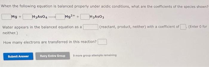 1 Identify Each Of The Following Half Reactions As Either An Oxidation Half Reaction Or A Reduction Half Reaction Hal 4