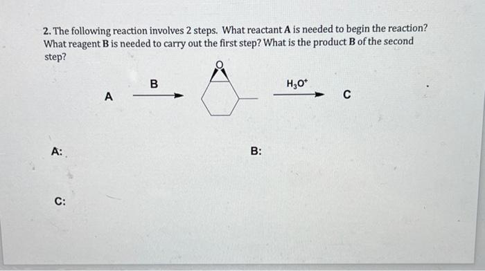 1 On Treatment With Hcl Molecule A Undergoes Addition And Rearrangement To Yield Molecule B Using Curved Arrows Prop 2