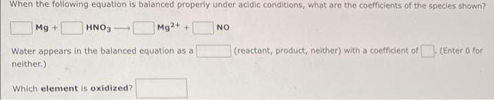 When The Following Half Reaction Is Balanced Under Basic Conditions What Are The Coefficients Of The Species Shown Ci 4