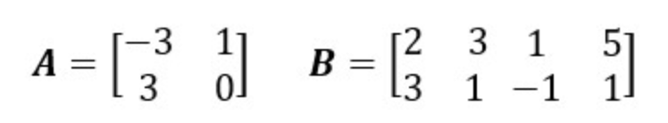 Find C Ab And D Ba If Possible 1