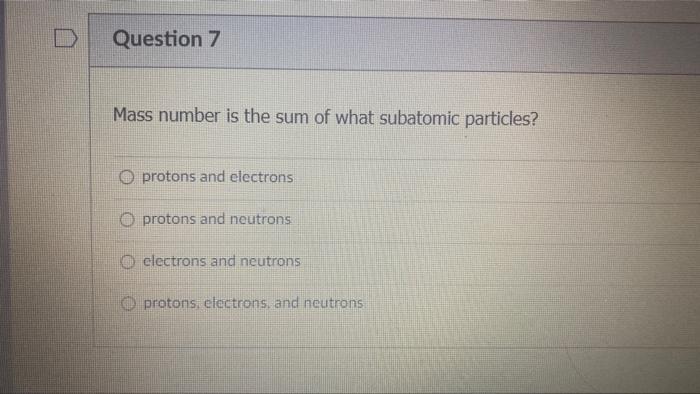 Which One Of The Following Is A Heterogeneous Mixture Tea Air Noodle Soup Salt Water White Wine Question 7 Mass Numbe 2
