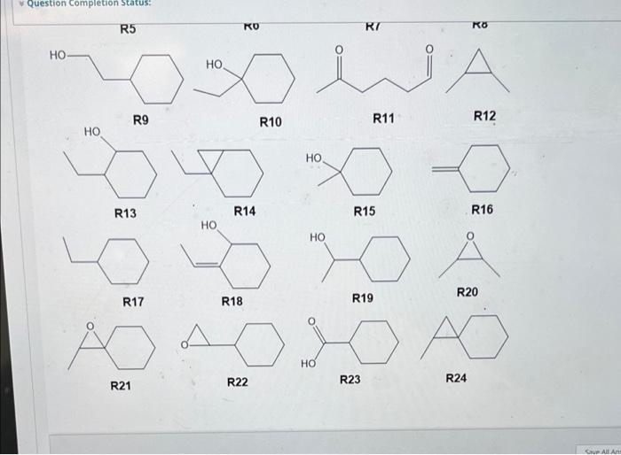 Question 9 What Products Would You Expect From Reaction Of Compound A With O3 Followed By Zn Ch3co H Reagents List Ho H 2