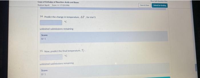 Claves Copy Of Enthalpy Of Reaction Acids And Bases Nykur A Scom 172353 7 Using The Concentration Of Sodium Hydroxid 4