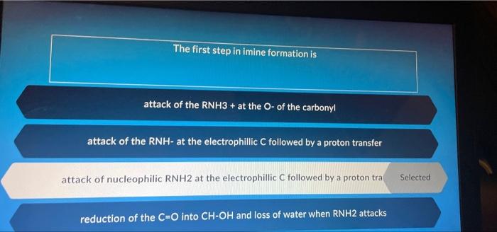 Both Ammonia And Primary Amines Generate Enamine While Secondary Amines Generate Imines True False Selected Imine And E 3