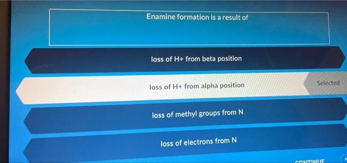 Both Ammonia And Primary Amines Generate Enamine While Secondary Amines Generate Imines True False Selected Imine And E 4