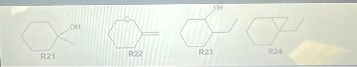 Question 8 Choose The Product From Reagents List If You Treat Compound A With Hg Oac 2 In Aqueous Thf Followed By Adding 4