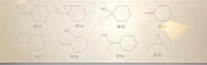 Question 9 What Products Would You Expect From Reaction Of Compound A With 03 Followed By Zn Ch3co H Reagents List R1 O 3