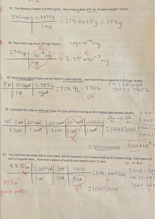 13 Answer Each With Correct Sig Figs And Units When Appropriate Correct Symbols Round 39 67 Teragrams To 1 Sig Figs 2