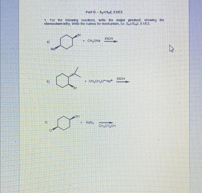 1 A Provide A Complete And Detailed Reaction Mechanism For The Following Reaction Include At Least Two Possible Termi 5