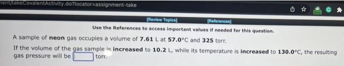 Ment Takecovalentactivity Do Locator Assignment Take Review Topics References Use The References To Access Important 1
