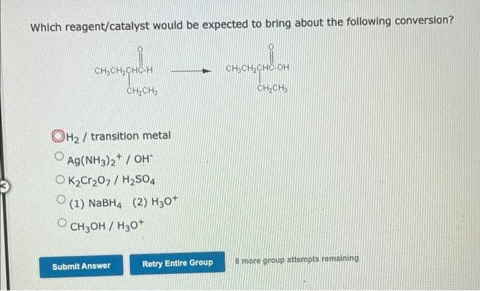 Arrange The Following Compounds In Order Of Increasing Boiling Point Ch Ch Ch3 Ch C H Hcoh Clear All Lowest Boiling Poi 2