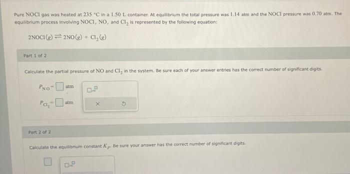 Consider The Following Equilibrium Process At 686 C Co G H G Co G H O G The Equilibrium Concentrations Of T 8