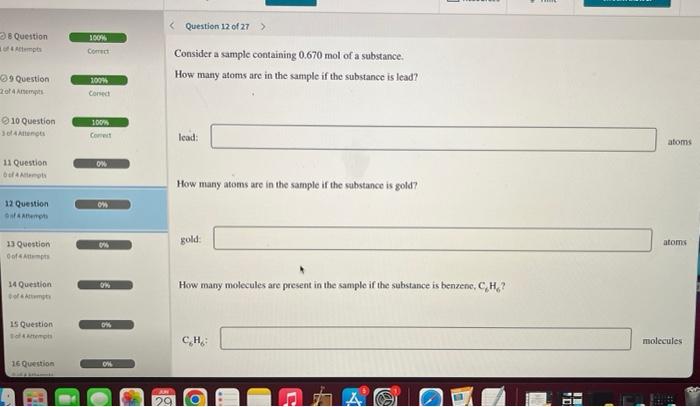 8 Question Of Temp 9 Question 2 Of 4 Attempts 10 Question 3 Of 4 Attempts 11 Question Bef4 Amp 12 Question Of A Attempts 1