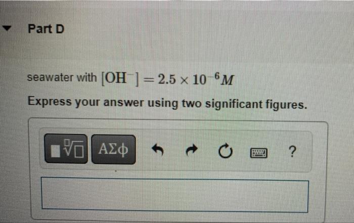 Calculate The H3o Value Of Each Aqueous Solution 4