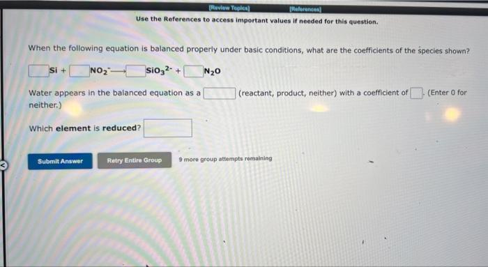 A Q Eq Crea 2reg Zreq 2req D Use The References To Access Important Values If Needed For This Question When Th Lowing 3
