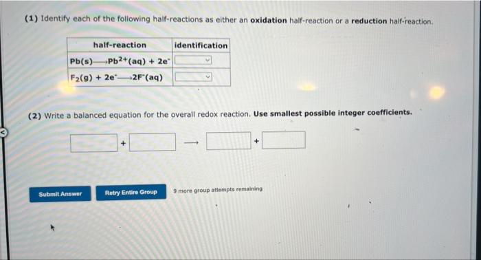 When The Following Equation Is Balanced Properly Under Acidic Conditions What Are The Coefficients Of The Species Shown 4