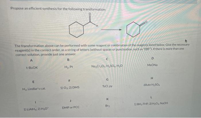 Please Help And If You Could Also Explaun In The Andwer Why Each Reagent Is Used It Would Really Help With My Comprehe 1