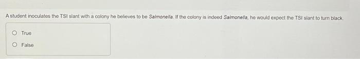 Coliform Bacteria Are Expected In Dried Fruits Because They Are Used In The Preparation Process O True O False In The 3