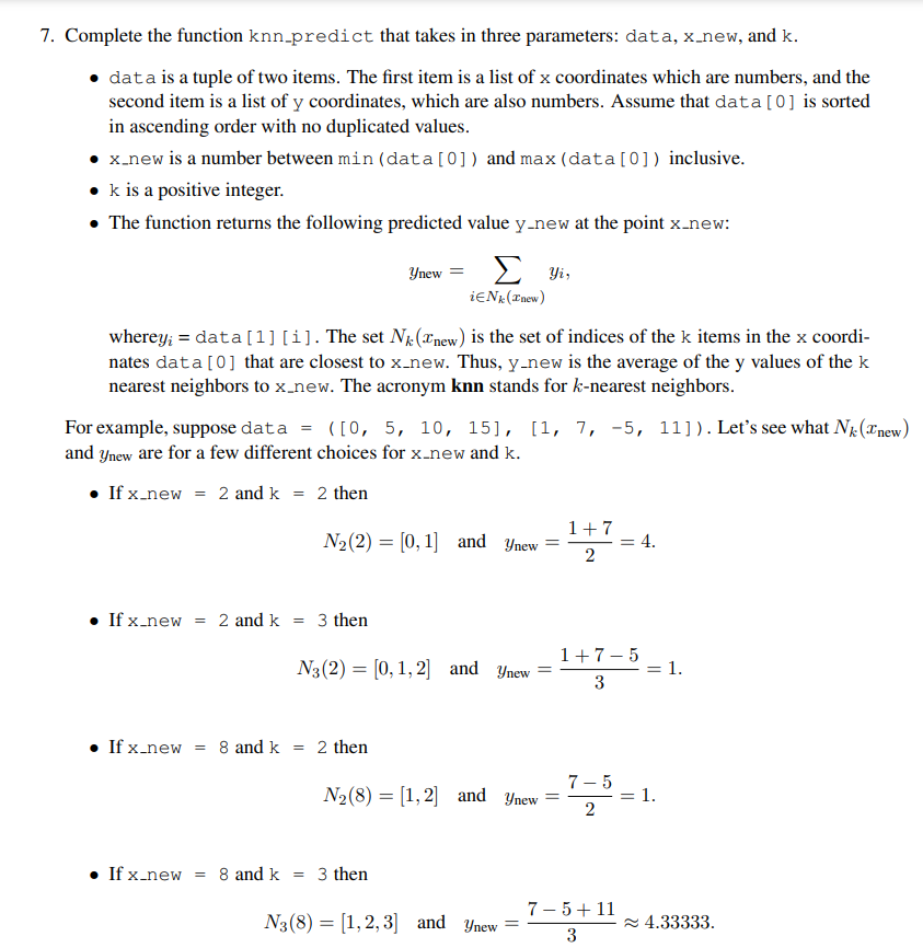 Using Python To Solve The Question 1