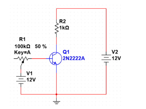 1 Assemble The Circuit Of Figure 1 2 Calculate The Resistor R1 So That The Emitter Collector Voltage Is 6v Check You 1