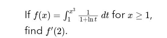 1 If F X F Nt Dt For Ae 1 1 Int Find F 2 1