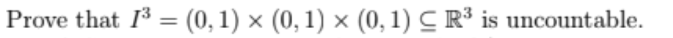 Prove That 1 0 1 0 1 0 1 R Is Uncountable 1