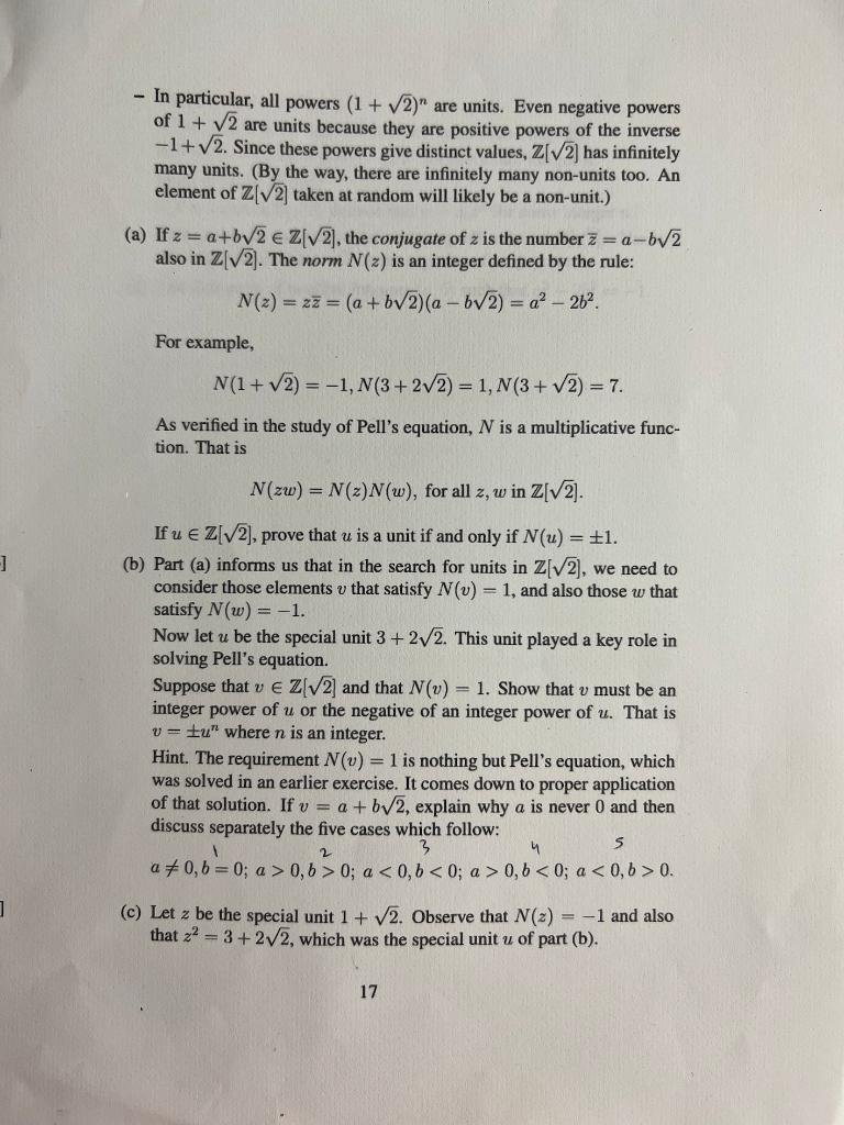 In Particular All Powers 1 2 Are Units Even Negative Powers Of 1 2 Are Units Because They Are Positive Po 1
