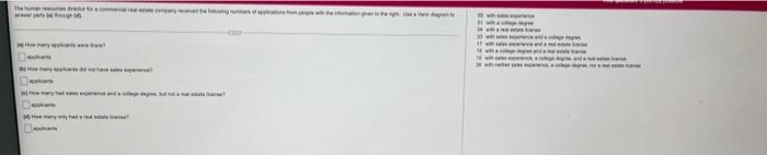 The M Www Many Come The Gre Of A Open Y T 30 41 M 3 W W To 65 With Sales Experience 51 With A College Degree 24 With 1