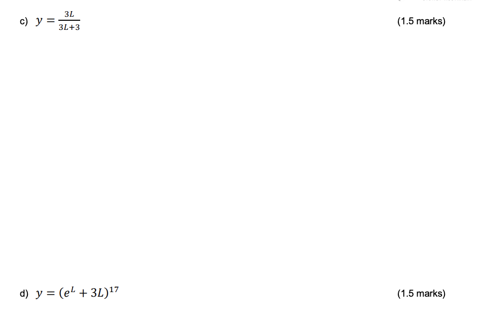 C Y 3l 3l 3 D Y E 3l 7 1 5 Marks 1 5 Marks 1