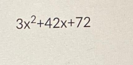 3x 42x 72 1