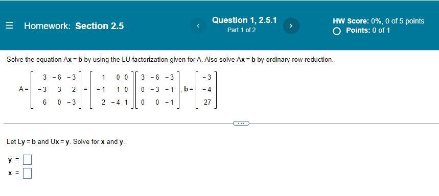 Linear Algebra Af 3 1 1 3 1 2 Parts 2 3 Parts 1