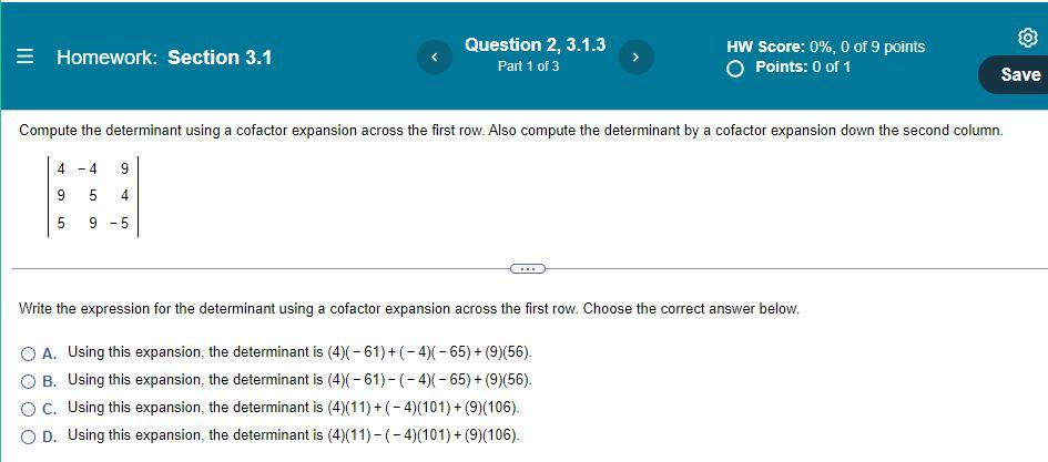 Linear Algebra Af 3 1 1 3 1 2 Parts 2 3 Parts 2