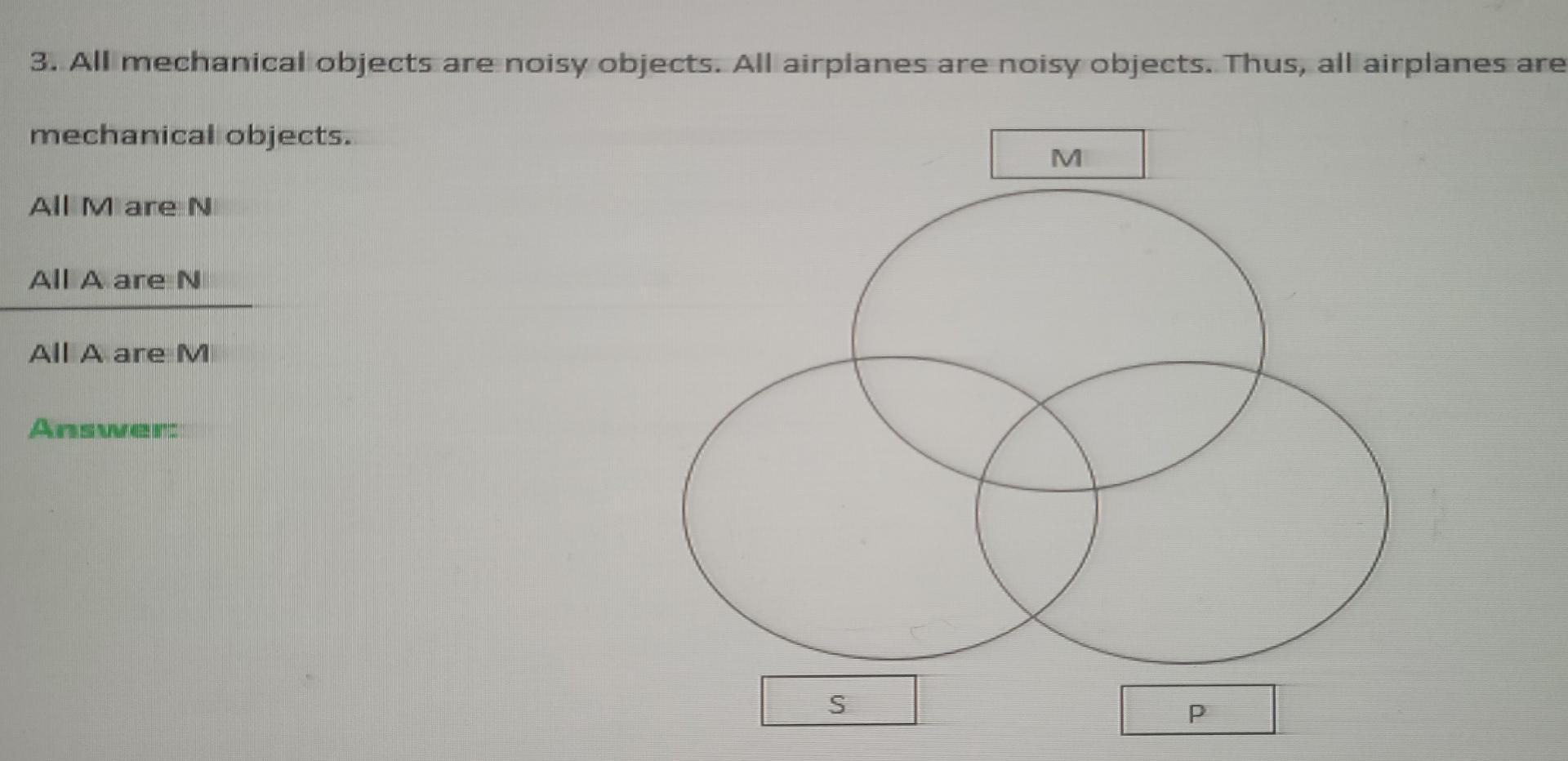 Categorical Syllogisms 1